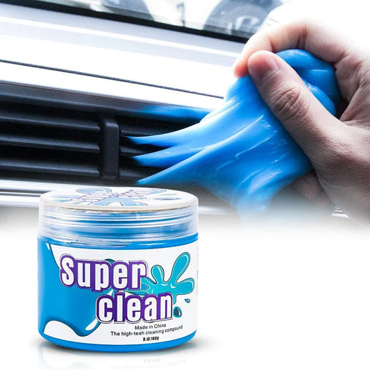 Pack of 2 Universal Car Vent Magic Dust Cleaner, Laptop Keyboard Sliding Gel