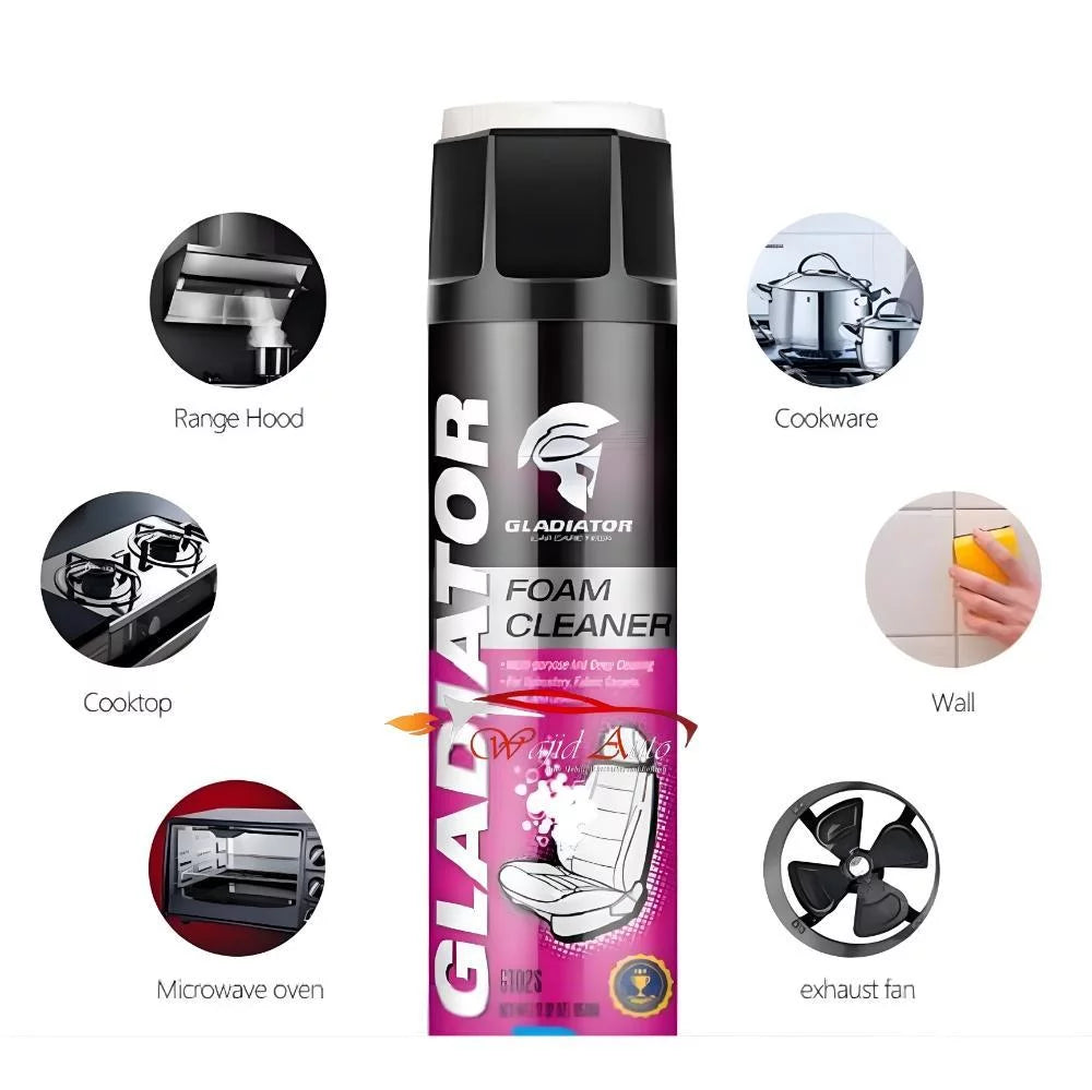 Gladiator Multi-Purpose Foam Cleaner GT02S - 650ml